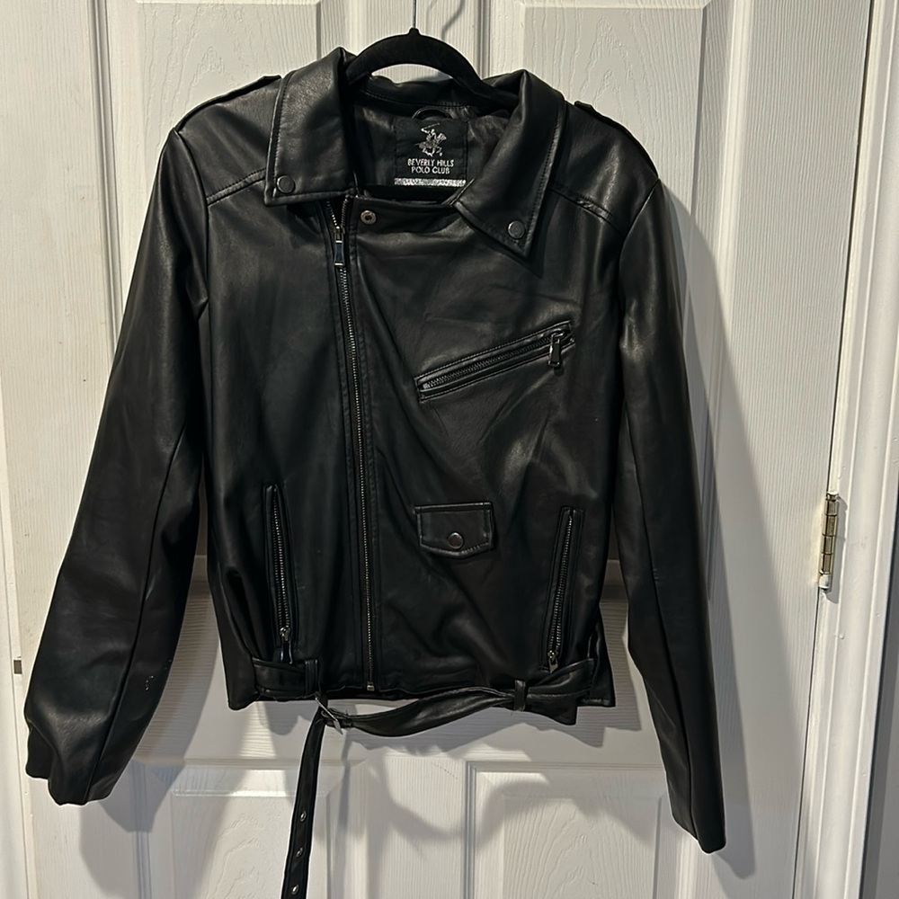 Faux Leather Jacket